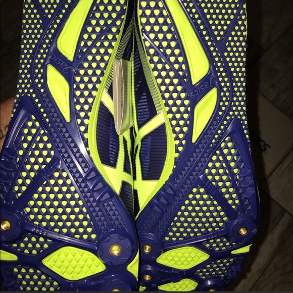 Asics Gel-Blur33 Silver/Purple Running Shoes - Picture 7 of 9